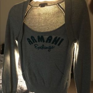 ARMANI EXCHANGE SWEATER size MEDIUM