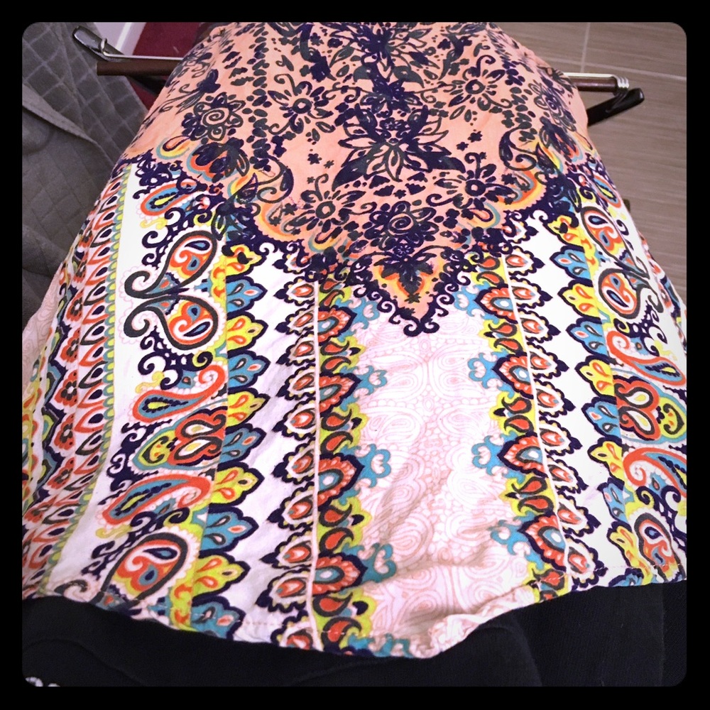 Multi-Print Flowy Blouse💝