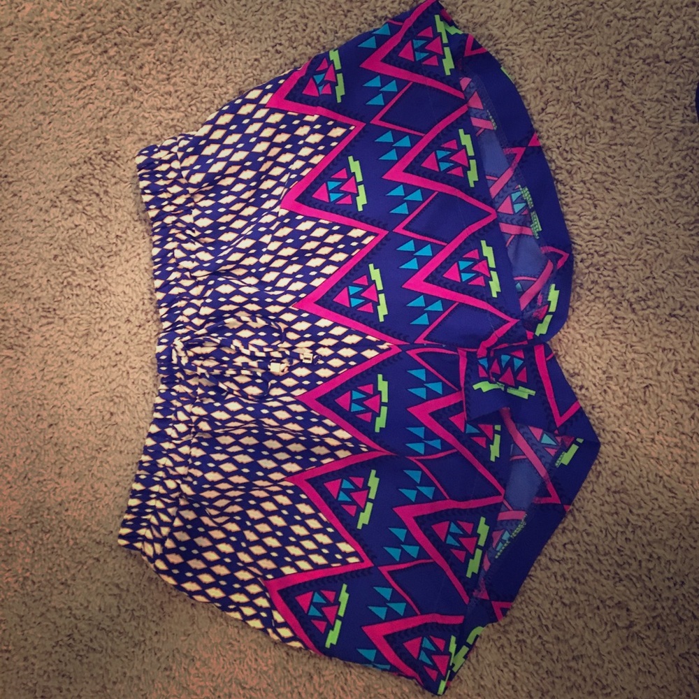 Tribal pattern shorts