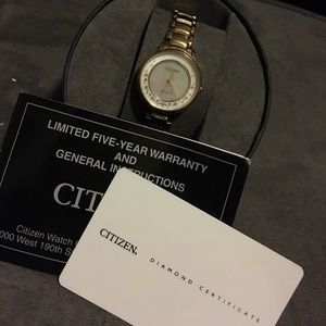Women's citizens eco drive watch