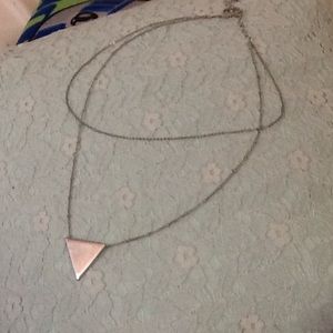 Minimalist Triangle Necklace