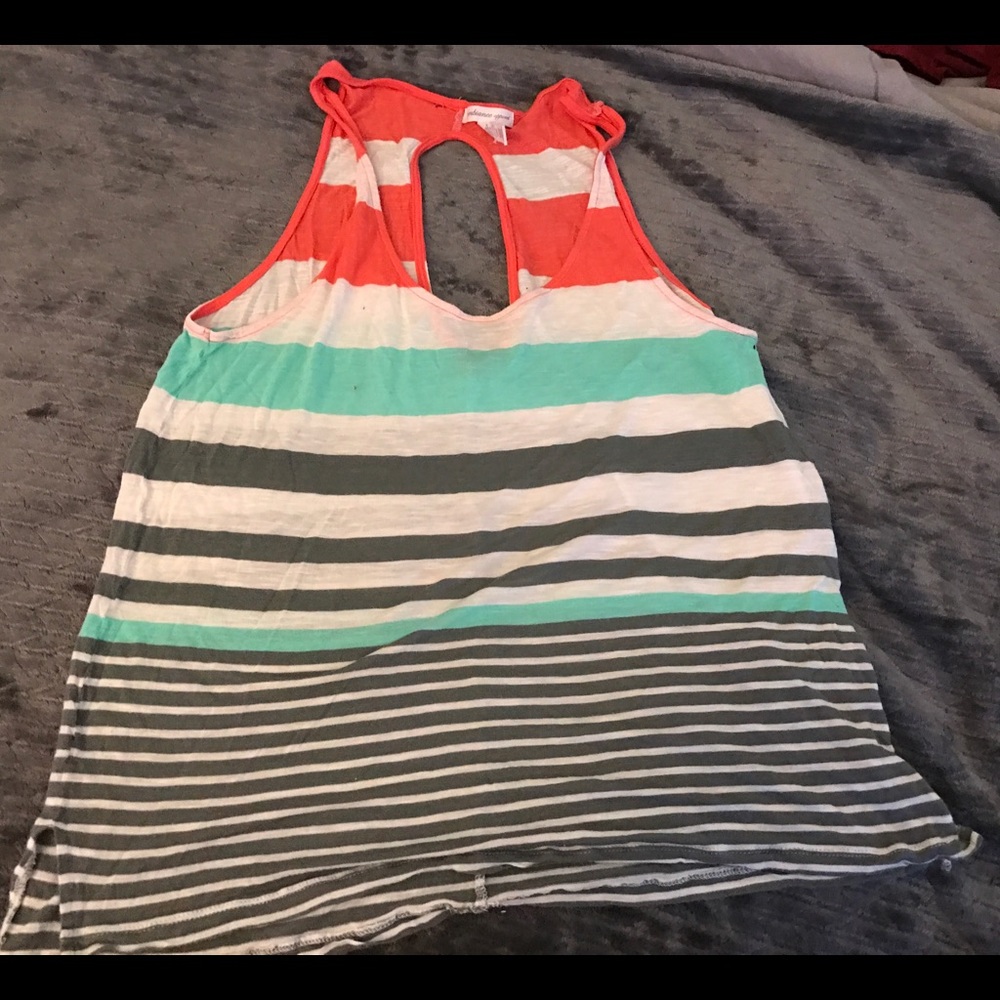 Cute colorful tank plus size