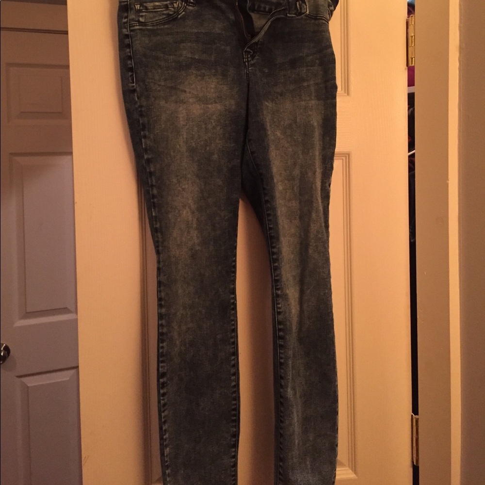 Acid wash Charlotte Russe jean jeggings