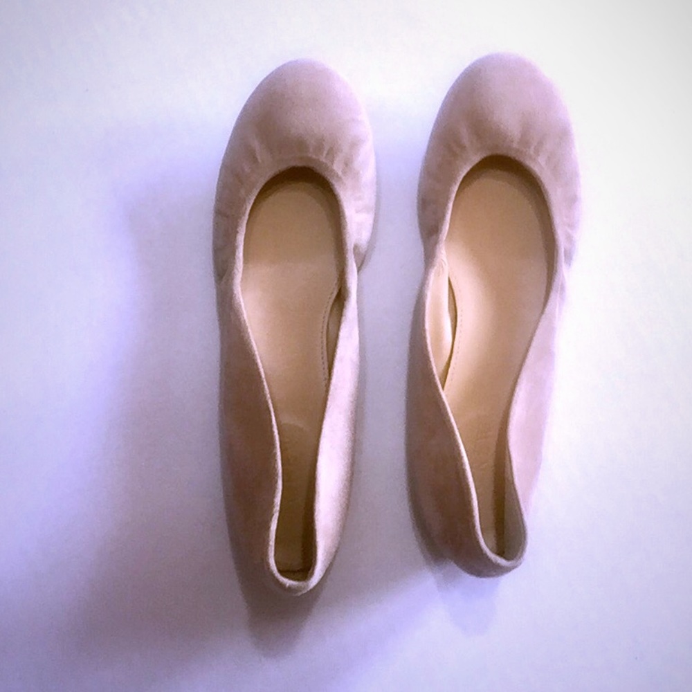 Jcrew suede flats
