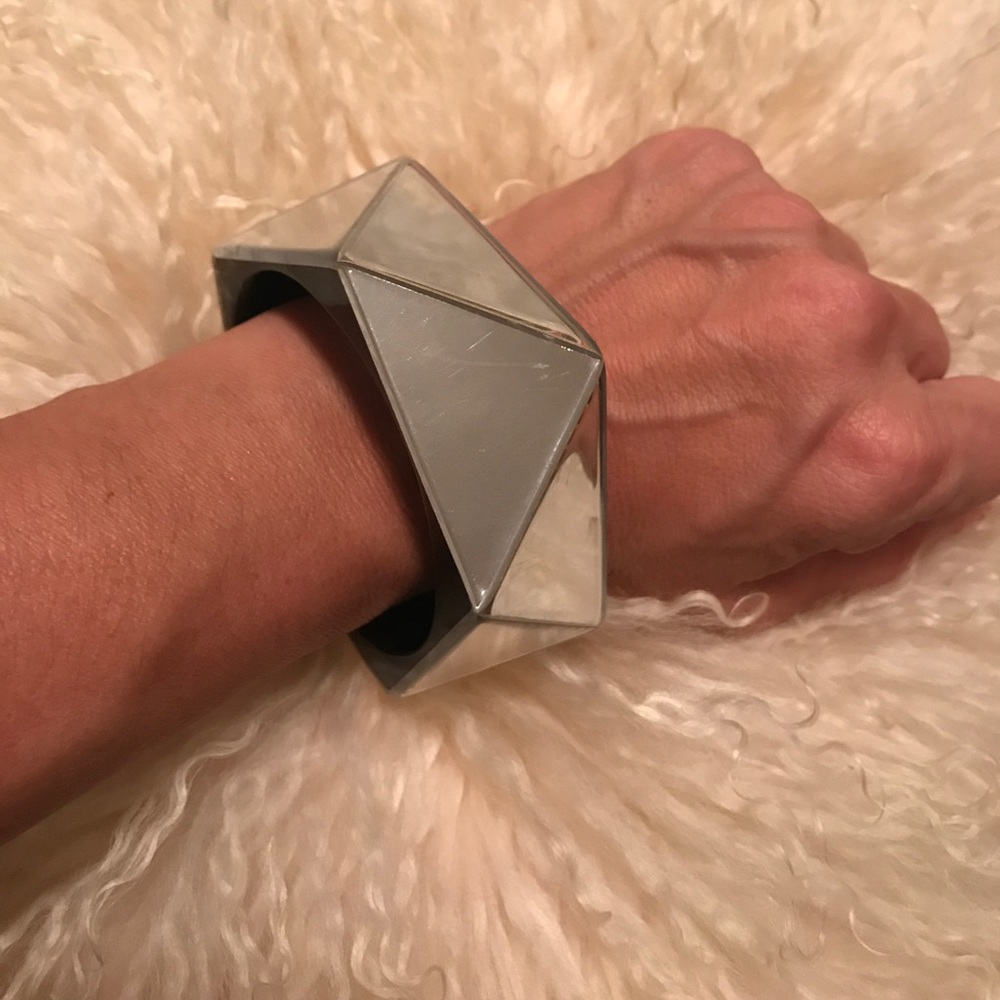 Geometric Mirrored Bracelet