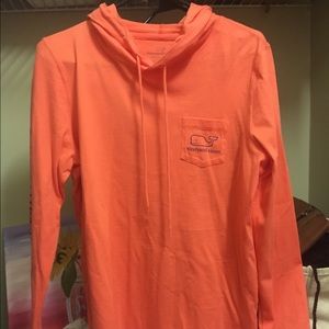 Orange Vineyard Vines Shirt