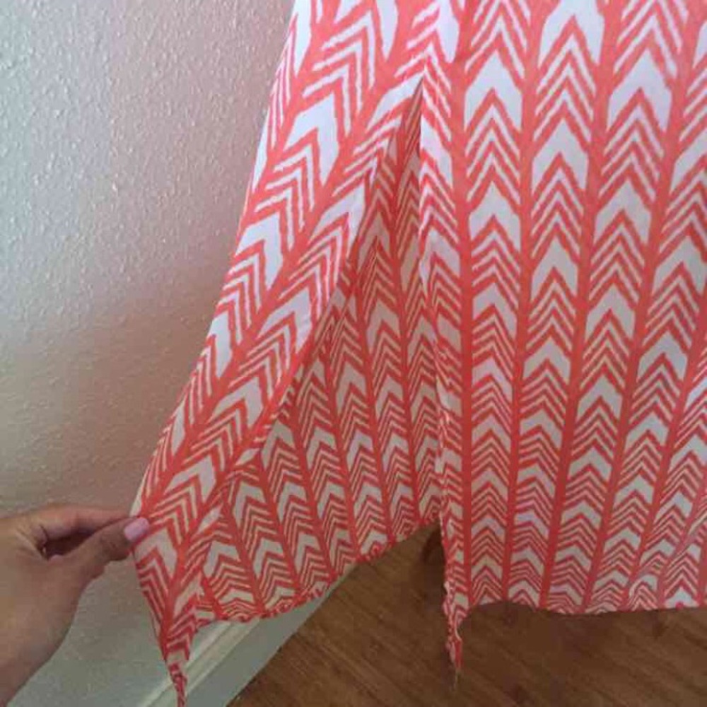 Coral Chevron Maxi - Picture 4 of 4
