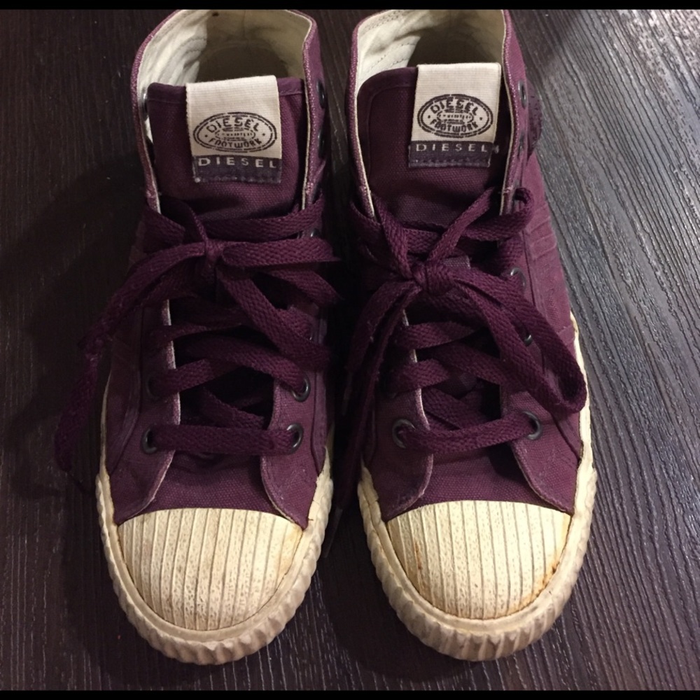 Diesel canvas shoes