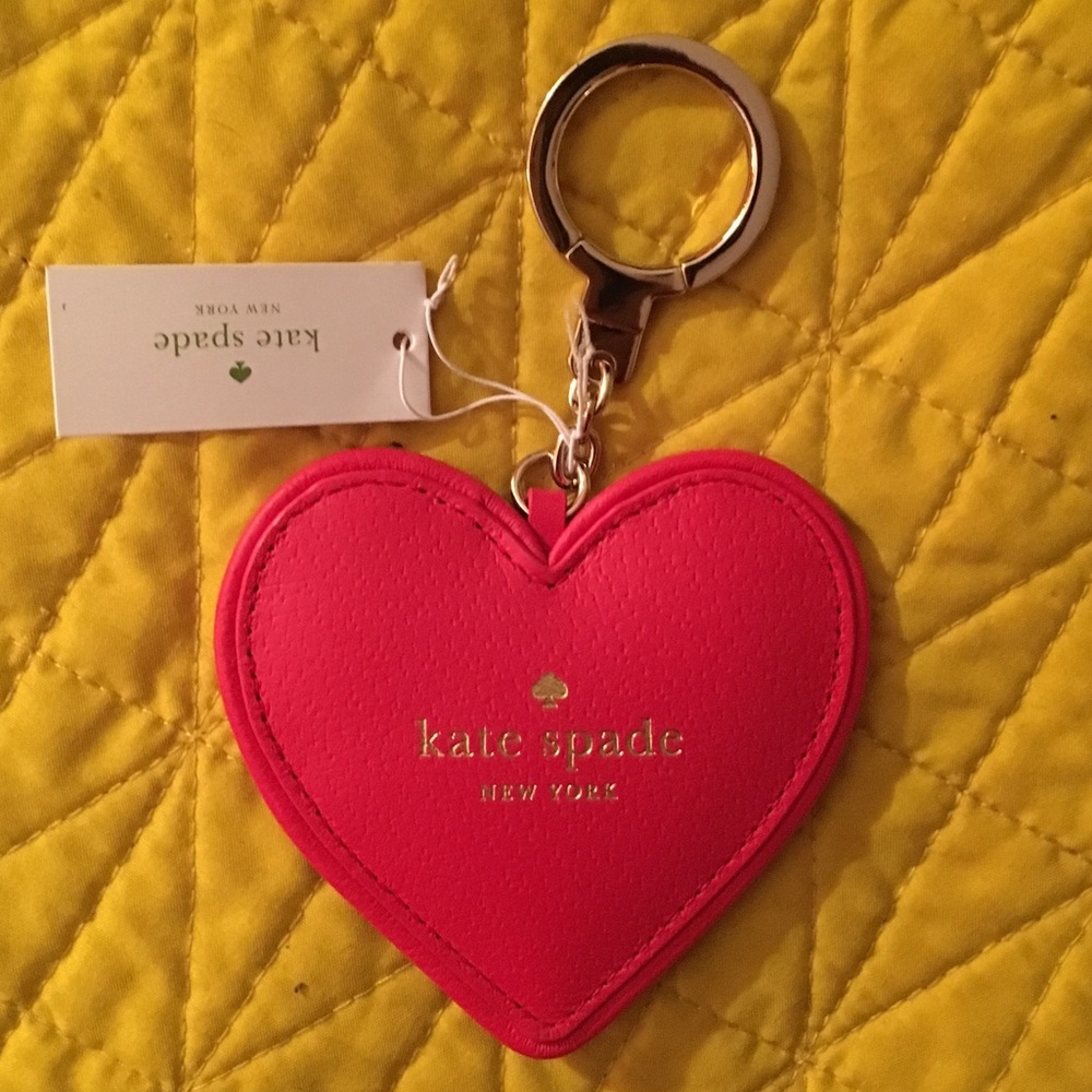 ❌SOLD❌ Kate Spade Heart Keychain