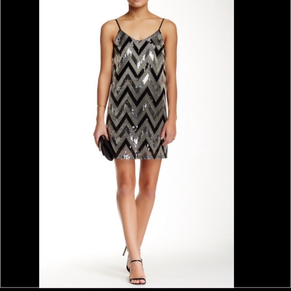 Sequin mini dress
