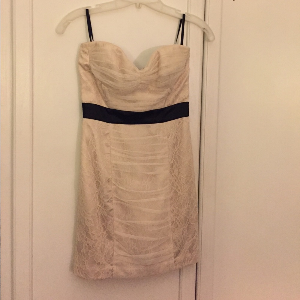 Formal Bebe Lace Dress