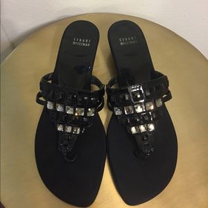Stuart Weitzman Black Sandals