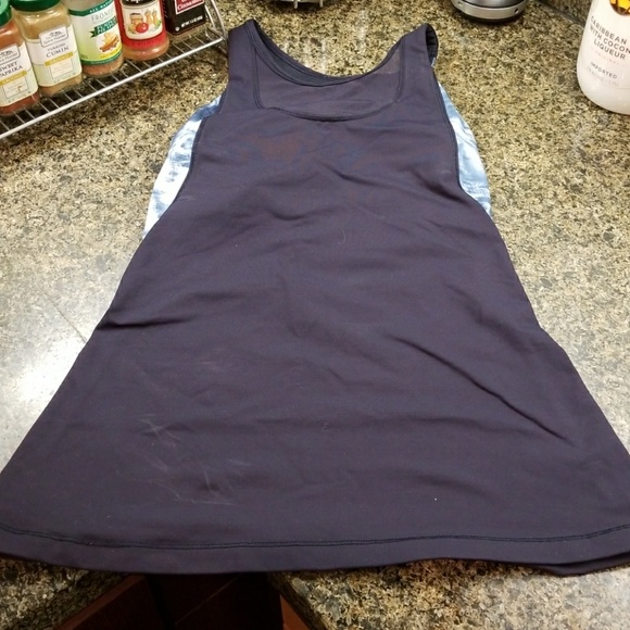 Lululemon Mesh With Me Tank Naval Blue - Picture 5 of 6