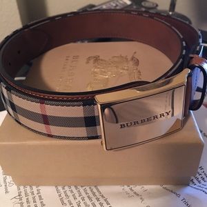 Burberry Belt! Will negotiate price!