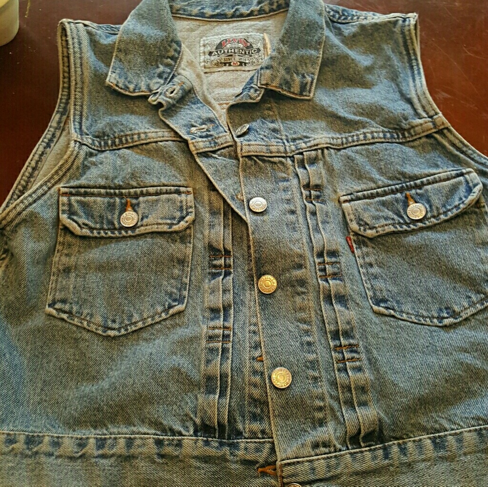 Vintage Levi's denim vest