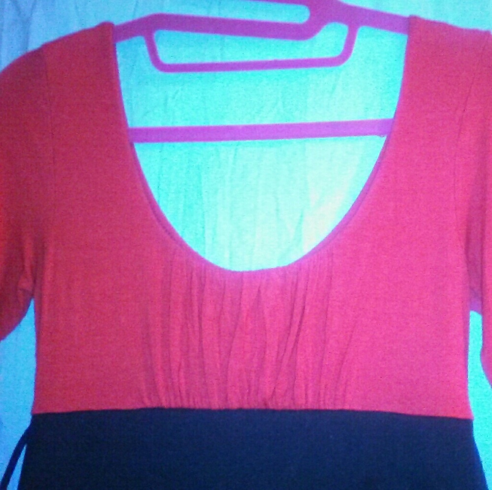 Red & Black mini Mini Dress