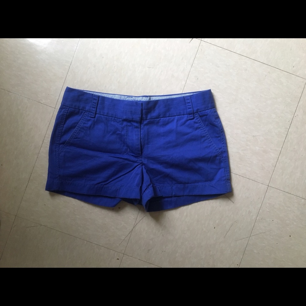 Blue JCREW shorts size 4