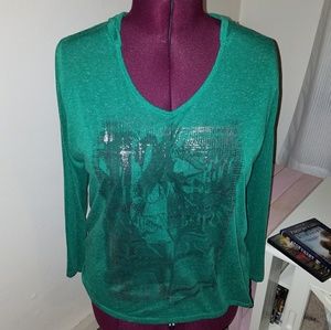 Lane Bryant long sleeve hooded tee Lane Bryant long sleeve hooded tee