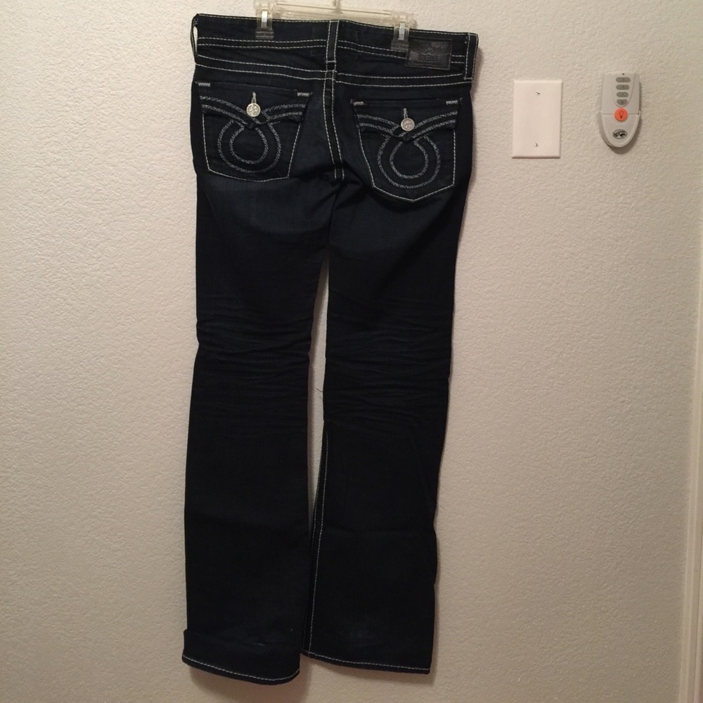 From hip to bottom 108, crotch to bottom 88
