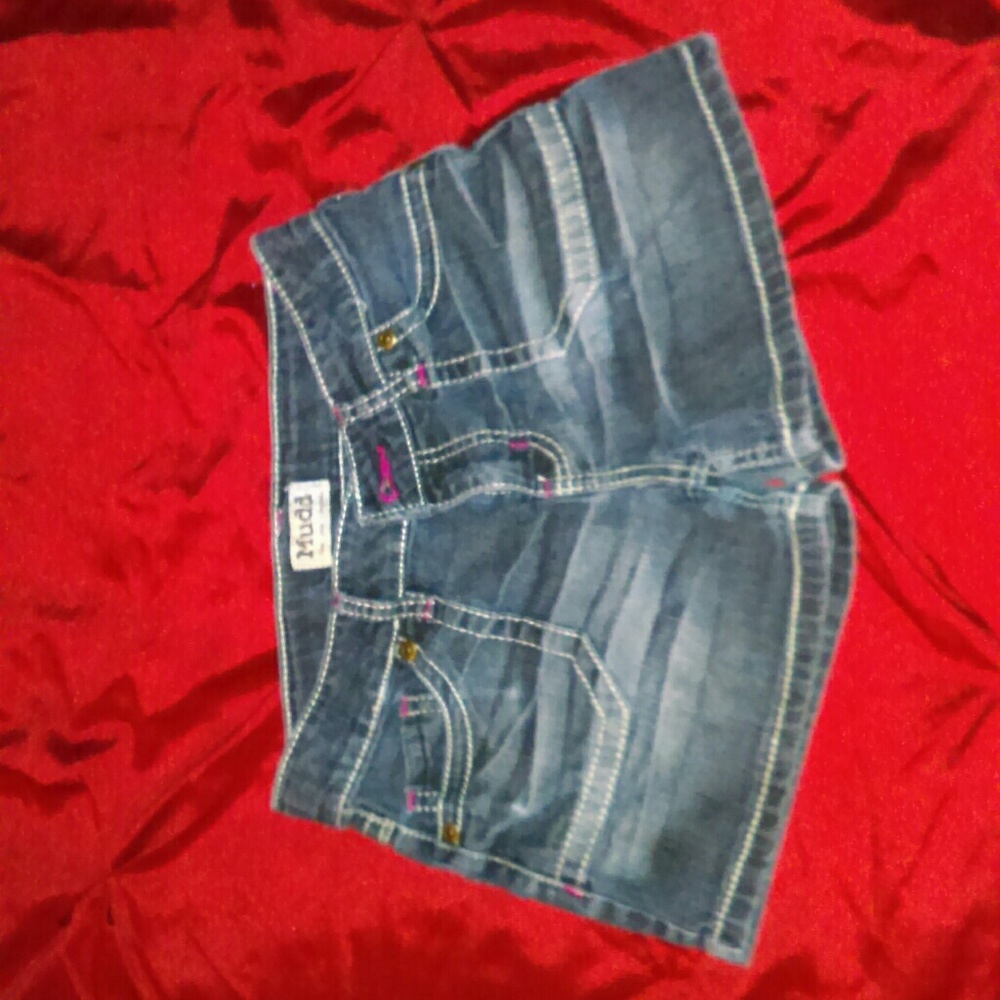 Mudd jean shorts girls