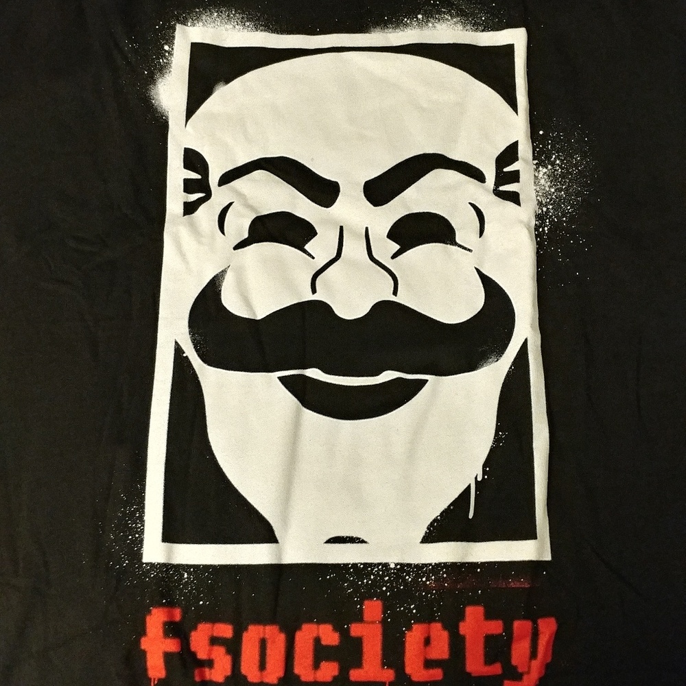 Mr.Robot Tshirt LootCrate Exclusive NEW