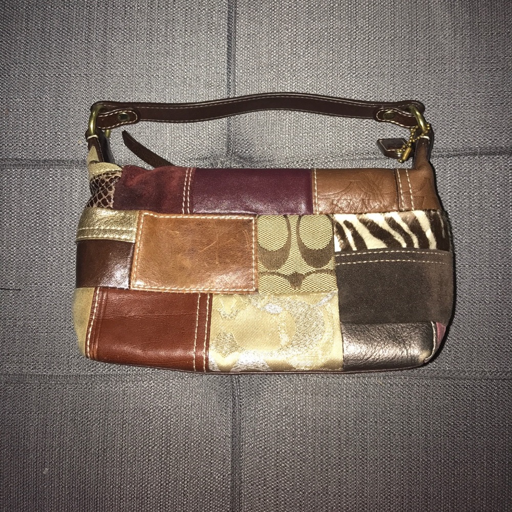 Coach LIMITED EDITION holiday cosmetic bag