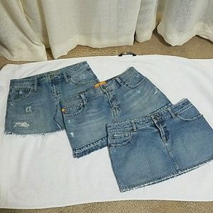 Deal of the Day: 4 Mini Jeans Skirt  size 3 & 4