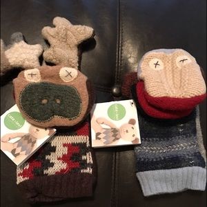 Set Of 2 Cate & Levi Puppets - Monkey & Moose NWT