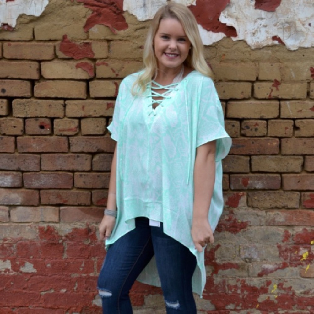 Snake Print top by BuddyLove