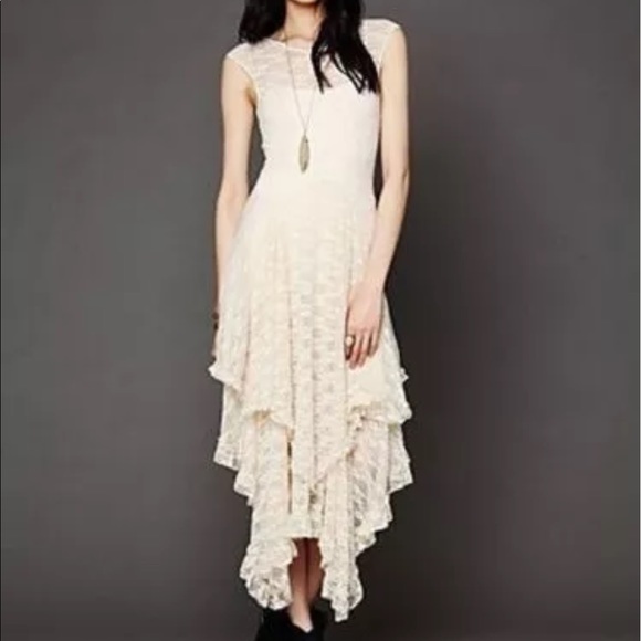 • Gypsy Lace Boho Dress - Victorian Cream - Picture 4 of 8