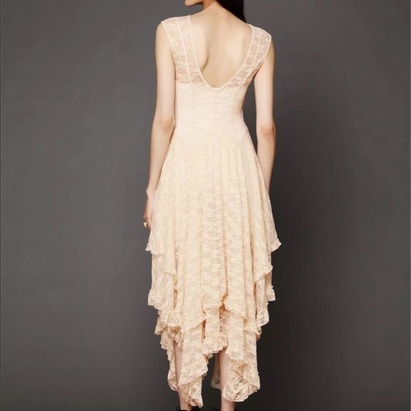 • Gypsy Lace Boho Dress - Victorian Cream - Picture 6 of 8