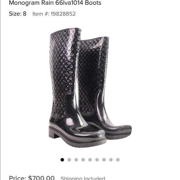 Authentic Louis Vuitton Rain boots - Picture 2 of 4