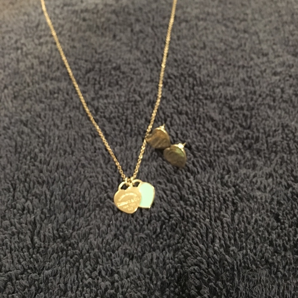 Tiffany & Co. matching necklace and earring set