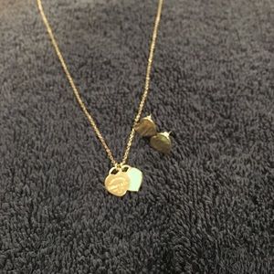 Tiffany & Co. matching necklace and earring set