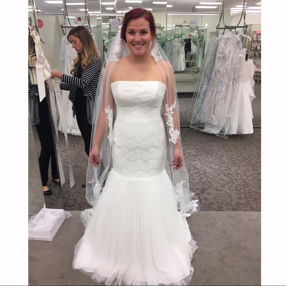 Galina mermaid style wedding dress