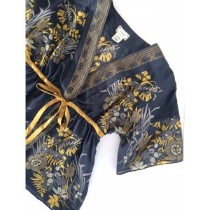 Anthropologie Wildflower Kimono Blouse (6)