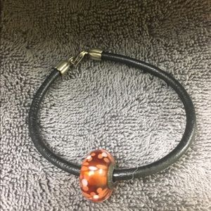 Pandora leather bracelet