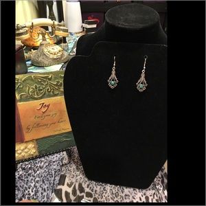 Vintage tear drop earrings