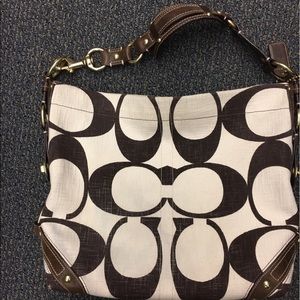 Signature Carly Duffle Hobo Shoulder Bag