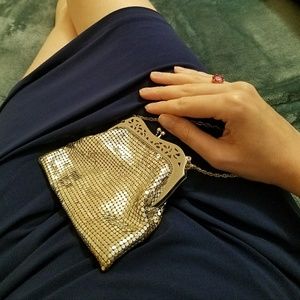 Whiting and Davis Co. Vintage mesh bag