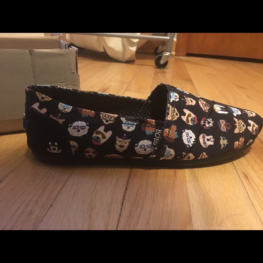 Bob's Dog Print shoes NEW WITH BOX.
