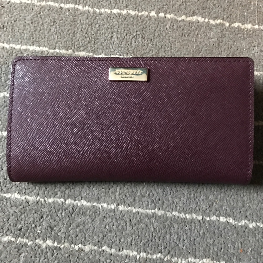 Burgundy Kate Spade Wallet