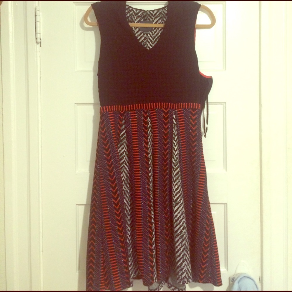 Anthro patterned dress fall 2016