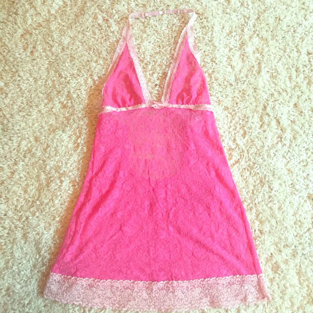 Victoria secret Pink Lace nighty