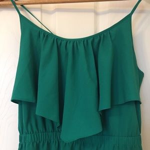 Emerald Green American Eagle Sundress - Medium