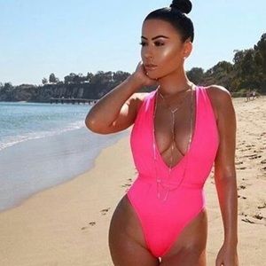 Multi-way one piece bathing suit