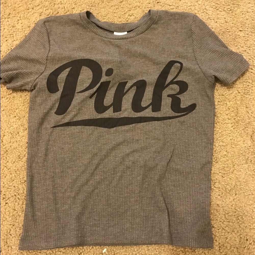 Victoria Secret Pink form fitted top