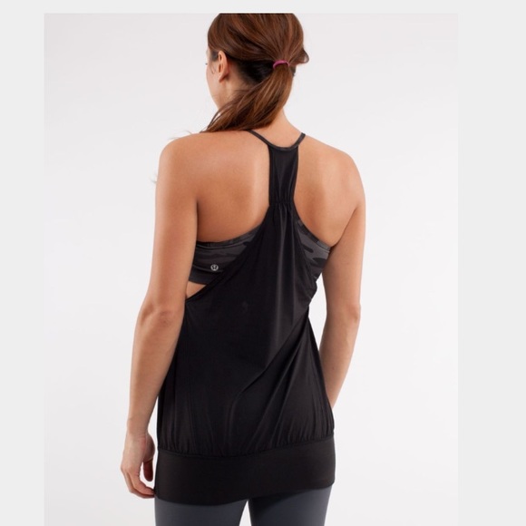 lululemon athletica Tops - Black/camo lululemon no limits top 6