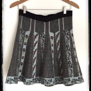 Anthropologie wool skirt by MOTH