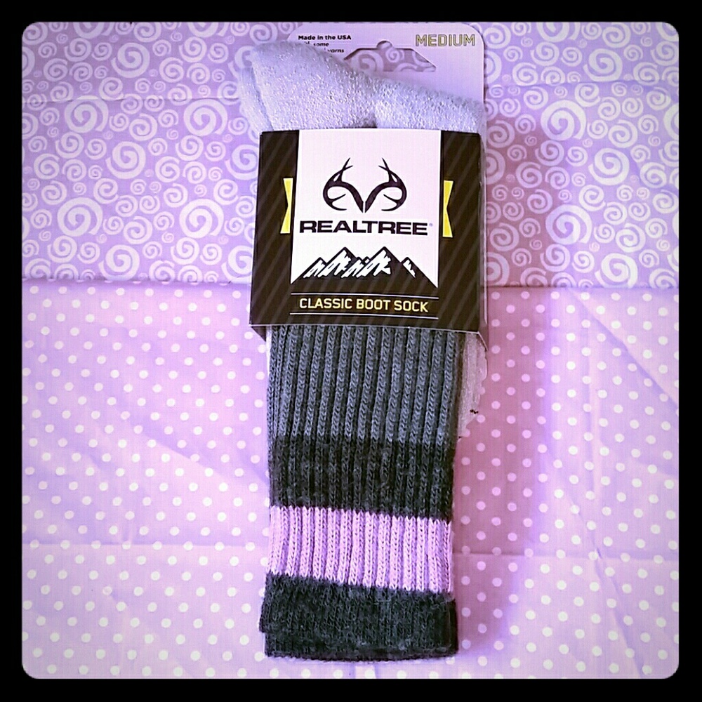 BNIP REALTREE CLASSIC BOOT SOCK